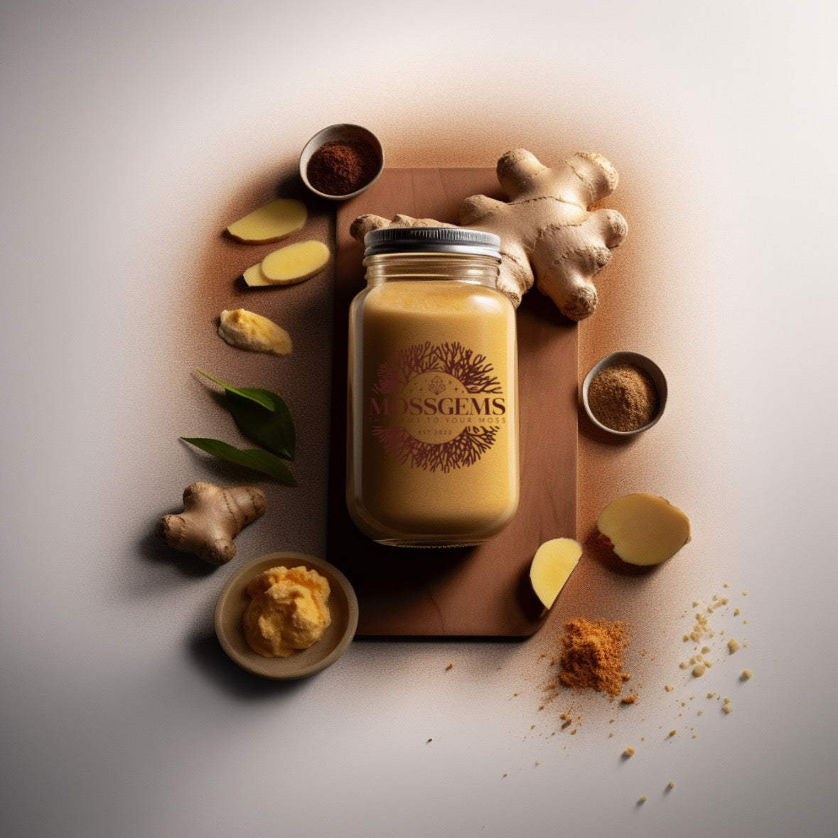 Premium Sea Moss Gel - Ginger & Bladderwrack Infused 380ml