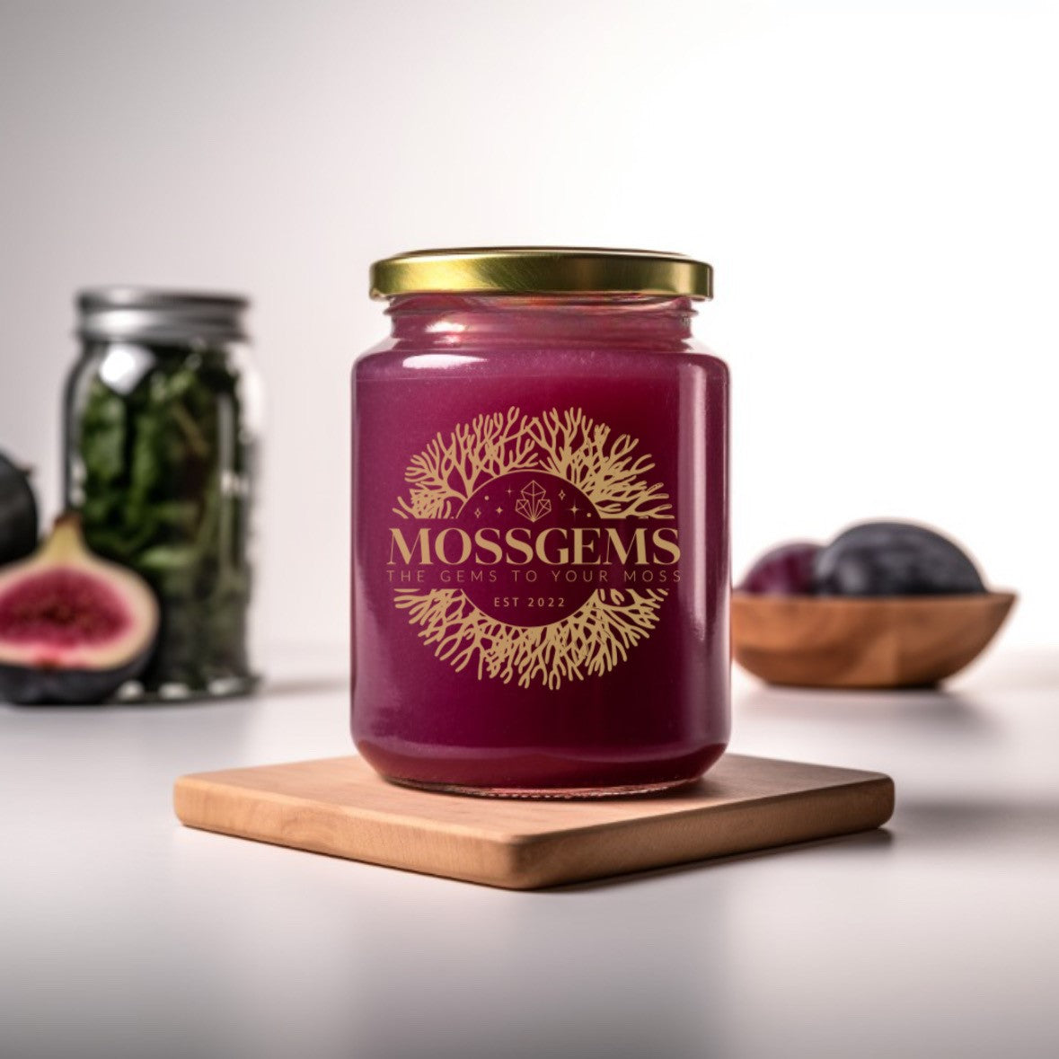 Premium Sea Moss Gel - Plain Purple 380ml