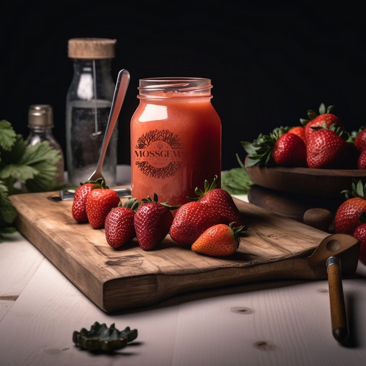 Premium Sea Moss Gel - Strawberry Infused 380ml