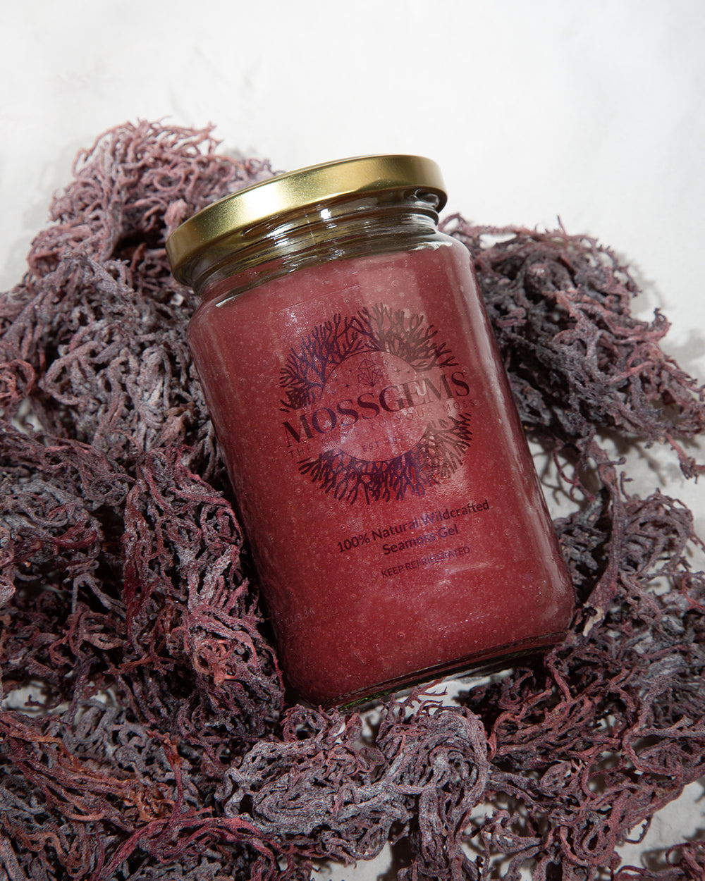 Premium Sea Moss Gel - Plain Purple 380ml
