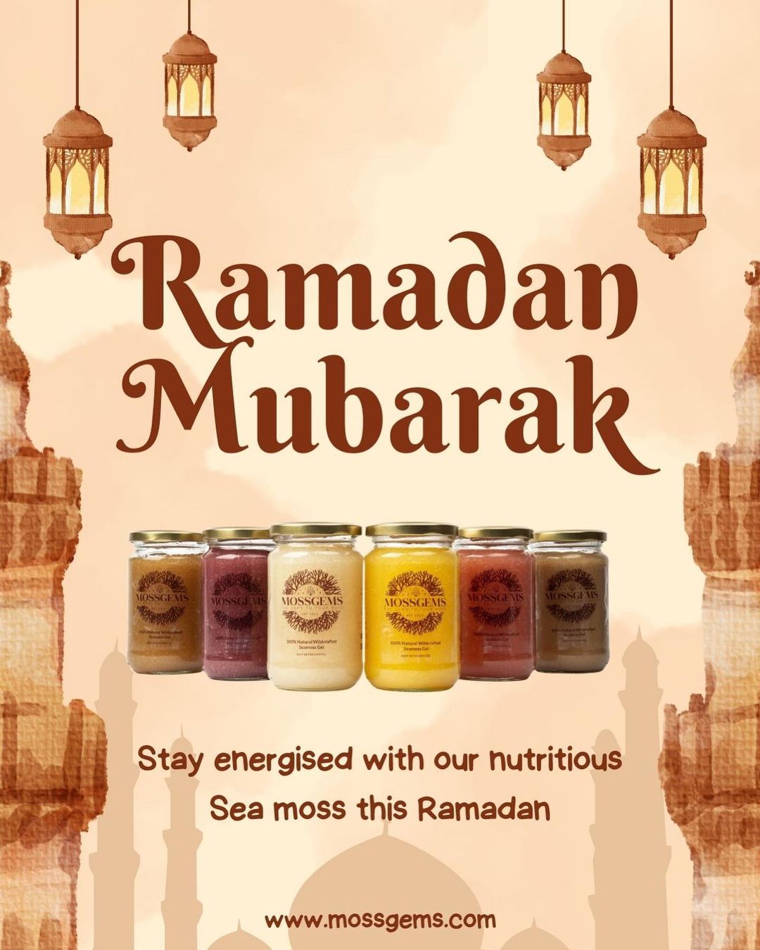 Sea Moss Gel Ramadan Mubarak 