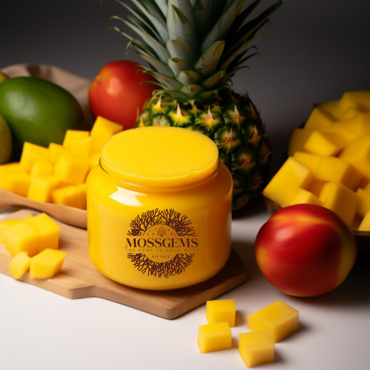 Premium Sea Moss Gel - Pineapple & Mango Infused 380ml
