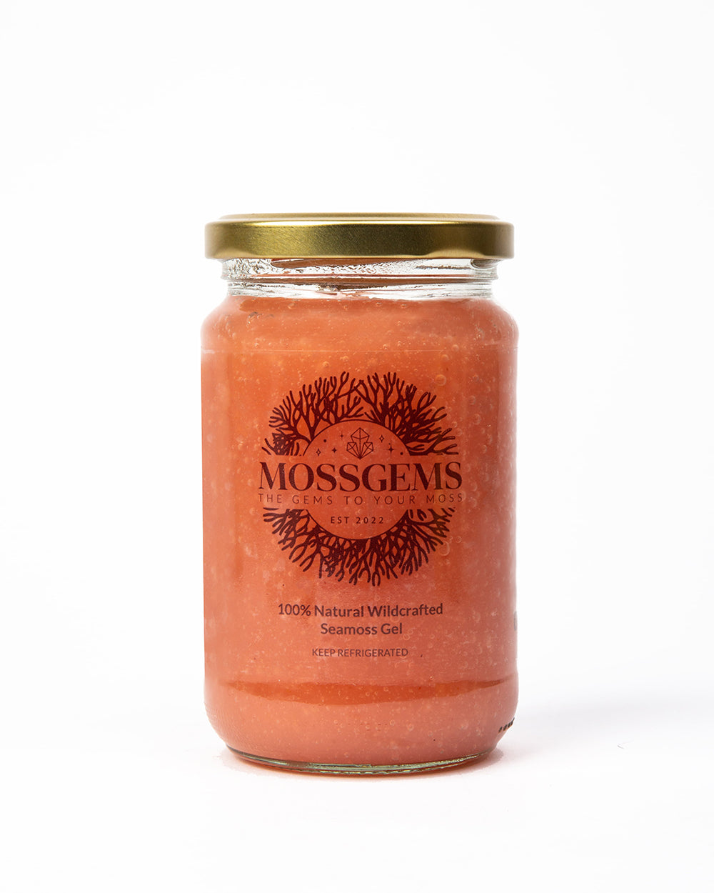 Premium Sea Moss Gel - Strawberry Infused 380ml